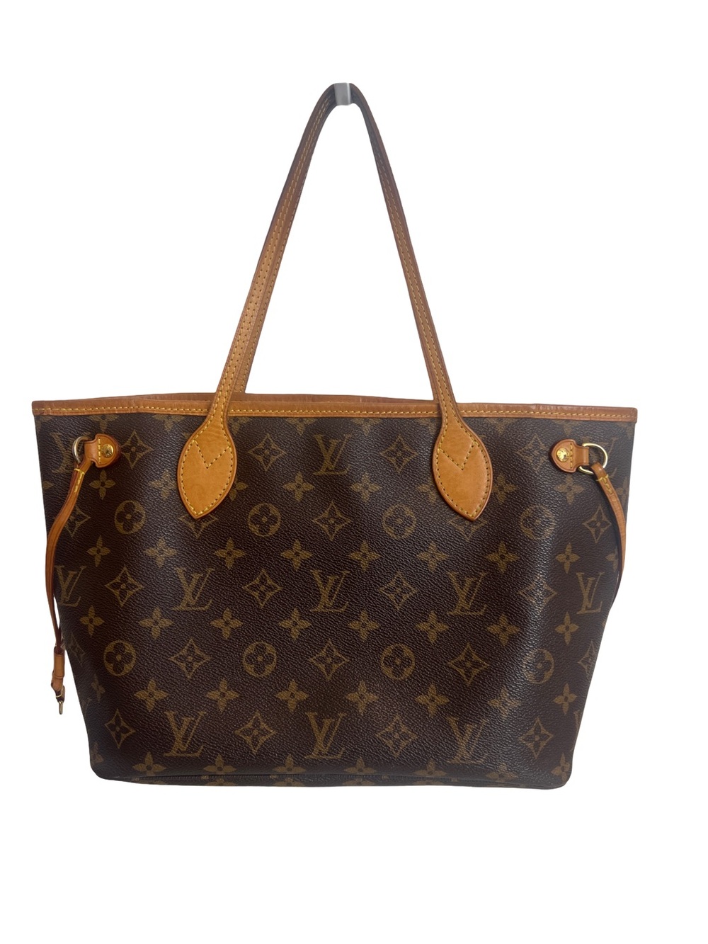 Louis Vuitton Neverfull PM tote bag with matching pochette